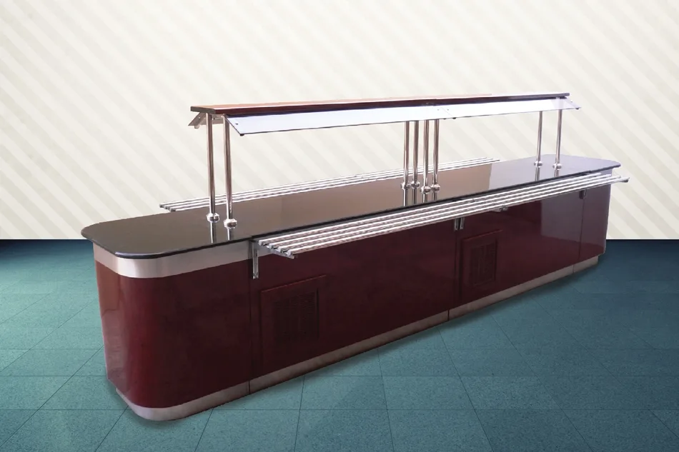 Salad Bar, Meze ve Çiğ Köfte Vitrinleri