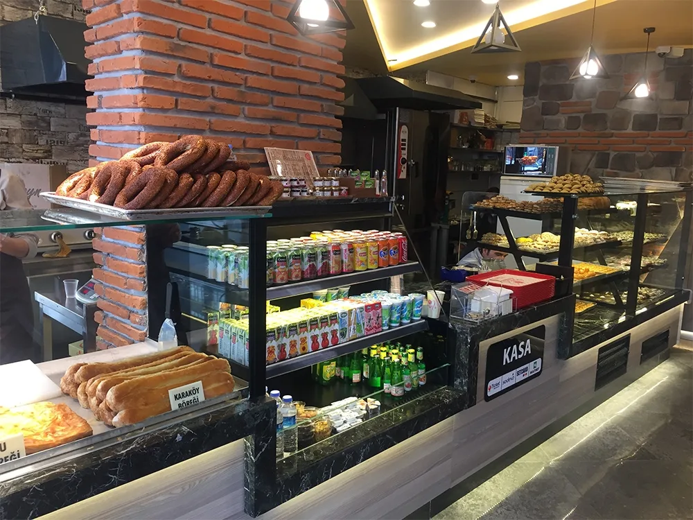 Pasta ve Unlu Mamul Vitrinleri